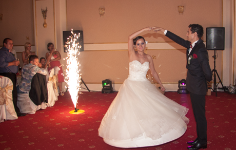 foc de artificii, interior